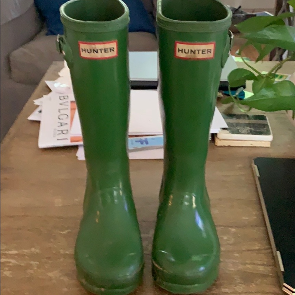 Hunter rain boots
